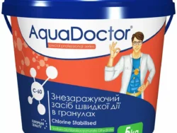 Дезінфектант на основі хлору швидкої дії AquaDoctor C-60 5 кг