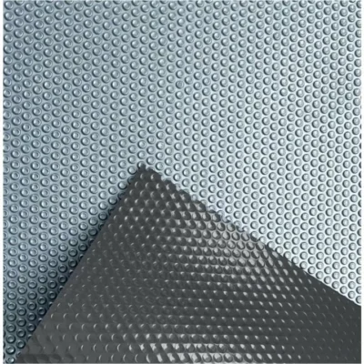 Солярне покриття Aquaviva Platinum Bubbles-Gray-5-750, ширина 7.5 м (30 пог. м), срібний/сірий - Зображення 2